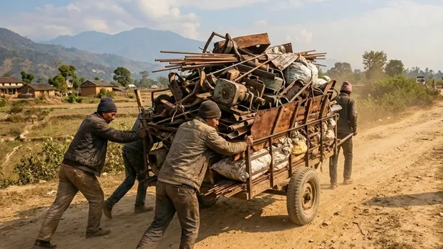 नेपाल से भारत आ रहा स्क्रैप, सीमावर्ती इलाकों में तस्करी का नया खेल; उठे निगरानी पर सवाल
