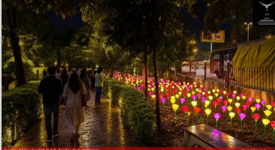 PD Tandon Park Prayagraj to be flowers