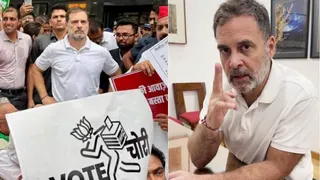 राहुल गांधी ने प्रदर्शनाकारियों का शुक्रिया किया अदा।