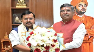 भाजपा के प्रदेश अध्यक्ष आदित्य साहू ने नई दिल्ली में पार्टी के राष्ट्रीय अध्यक्ष नितिन नवीन से मुलाकात की।