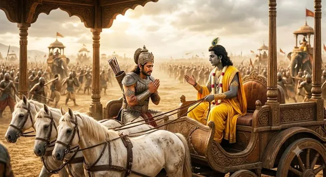 गीता के ये 2 श्लोक बदल देंगे जीवन को देखने का नजरिया, कठिन समय में मन शांत करने का यह है अचूक महामंत्र