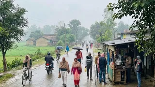 बिहार का मौसम (एआई जेनरेटेड तस्वीर)