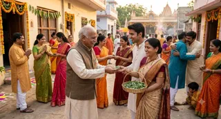 विजयादशमी के दिन शमी के पत्तों का रहस्य (Picture Credits- AI Images)