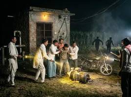 ट्यूबवेल से मोटर चोरी करते रंगे हाथ पकड़ा गया एक चोर ( एआई जेनरेटेड इमेज )