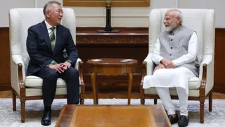 हुंडई मोटर इंडिया के सीईओ से मिले पीएम मोदी