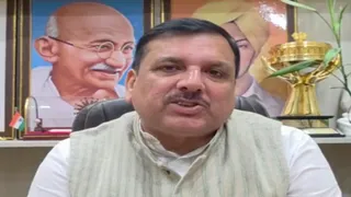 संजय सिंह ने मीरजापुर में कहा, ज्ञानेश कुमार को जाना होगा, निष्पक्ष चुनाव कराओ।