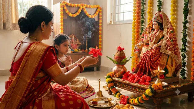 शारदीय नवरात्र 2026: मां दुर्गा को क्यों सबसे प्रिय है लाल गुड़हल? इस एक फूल में छिपा सुख-समृद्धि का रहस्य
