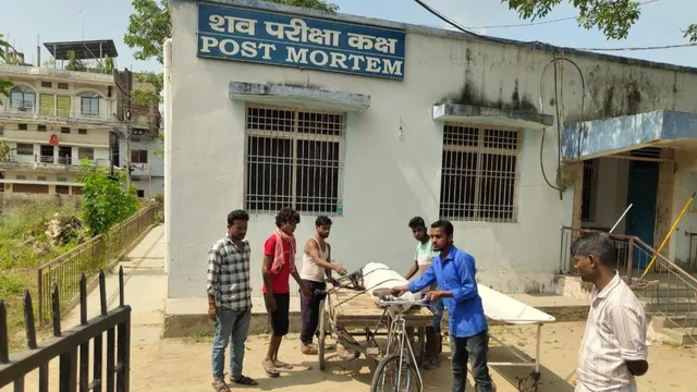 बेटे का शव ले जाने को नहीं मिला वाहन, सारण में बेबस पिता ने ठेले पर लादा जिगर का टुकड़ा; ले गए शमसान