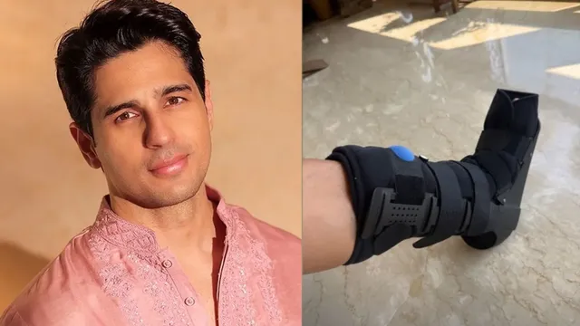 चोट के बावजूद कम नहीं हुआ Sidharth Malhotra का स्वैग, मजेदार कैप्शन के साथ फैंस से किया शेयर