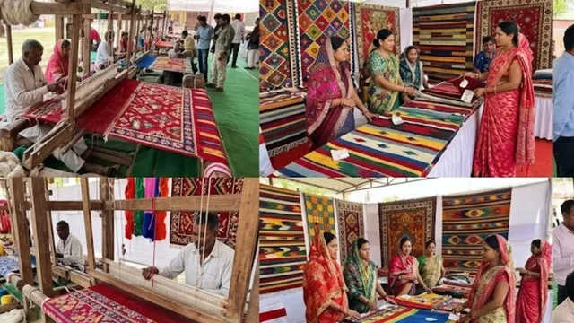 सीतापुर की मशहूर दरी के धागों से बुनेगा वैश्विक बाजार का ताना-बाना, देश-विदेश के खरीदारों से जुड़ेंगे जिले के बुनकर
