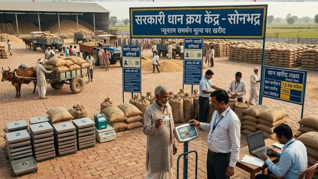फार्मर आइडी है तो धान बेचने के लिए पंजीकरण की झंझट नहीं, एक नवंबर से सोनभद्र के 72 केंद्रों पर होगी खरीद
