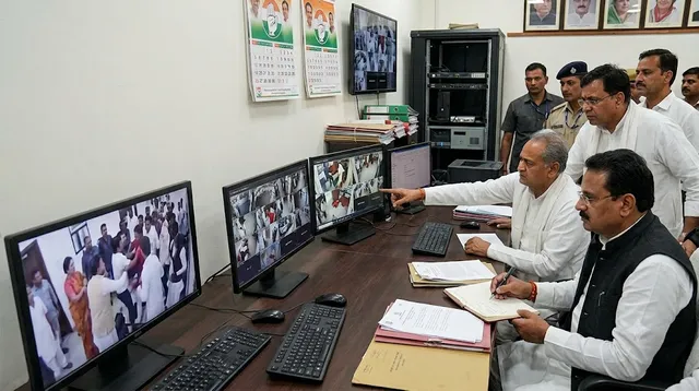 यूपी कांग्रेस मुख्यालय में जूता-लात कांड: जांच समिति ने खंगाली CCTV फुटेज, 20 अक्टूबर को सौंपेगी रिपोर्ट