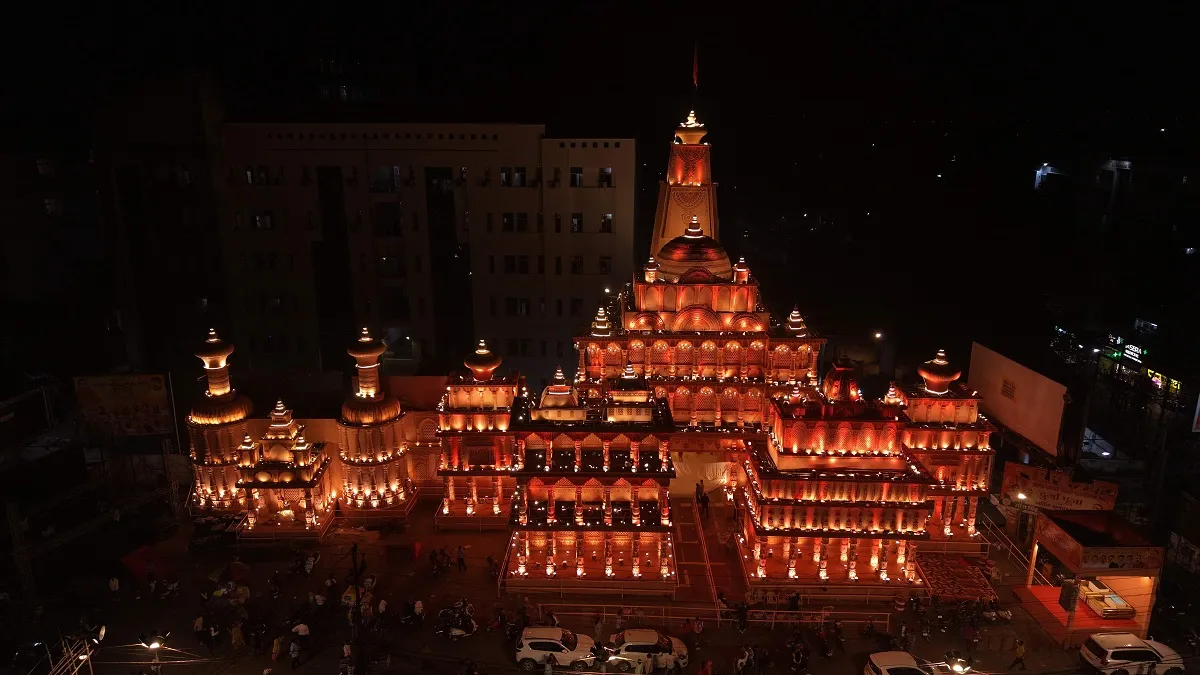 ranchi puja pandal