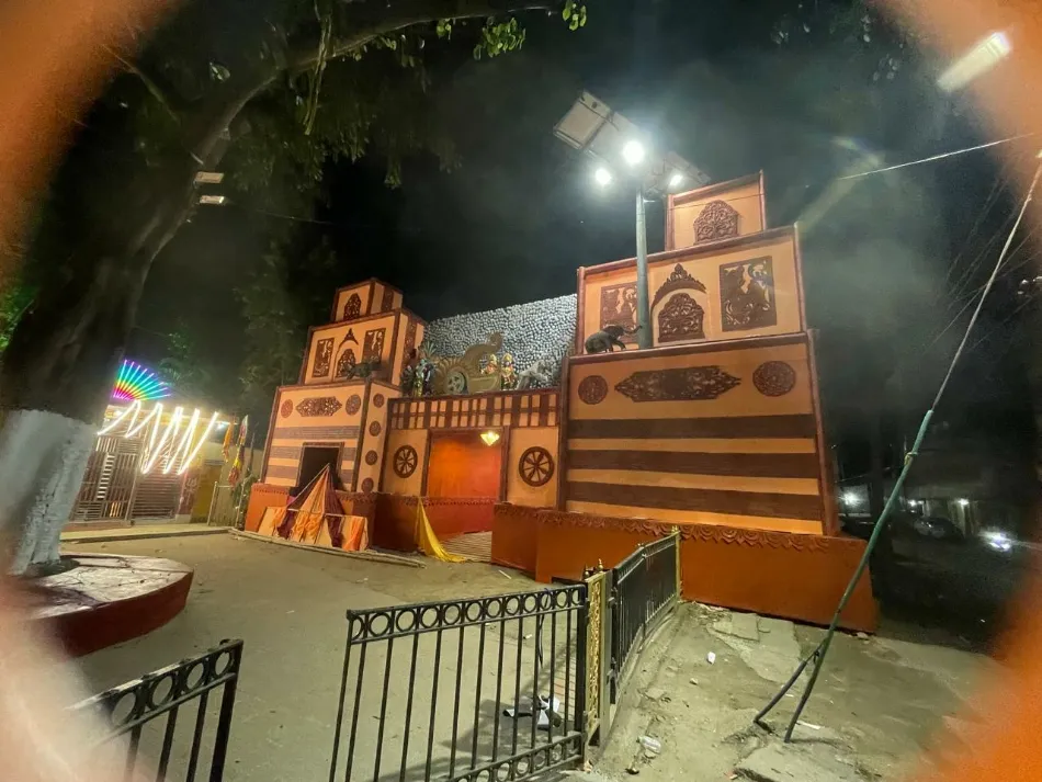 ranchi puja pandal