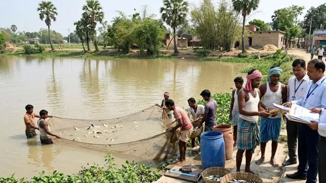 अरवल में मछलीपालकों को बड़ी पहल: जिले के 253 तालाबों का होगा बीमा, आपदा और नुकसान से मिलेगी सुरक्षा
