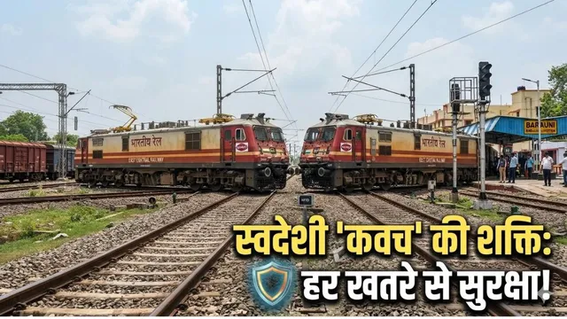 आमने-सामने थे दो इंजन, फिर भी नहीं हुई टक्कर; बरौनी में रेलवे के 'कवच' ने कैसे किया कमाल?
