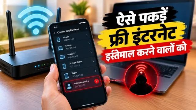 आपके Wi-Fi से कौन चला रहा है फ्री इंटरनेट? ऐसे मिनटों में लगाएं पता