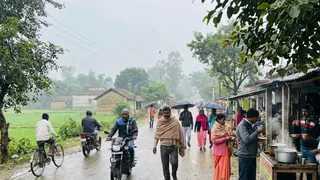 बिहार का मौसम (एआई जेनरेटेड तस्वीर)