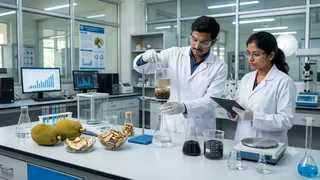 कटहल के छिलकों से शुद्ध होगा पीने का पानी (एआई जेनरेटेड तस्वीर)