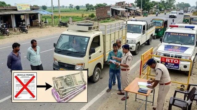 बिहार में बिना परमिट गाड़ी चलाने पर अब 7 दिन का ही जुर्माना, परिवहन विभाग का नया आदेश; वाहन मालिकों को राहत
