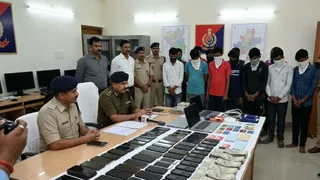 रांची पुलिस ने 11 को हिरासत में लिया (एआई जेनरेटेड तस्वीर)