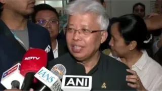 अपने ऊपर लगे आरोपों को अंगोमचा बिमोल अकोइजाम ने बताया राजनीतिक। फोटो: एएनआई वीडियो ग्रैब