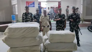 510 किलो गांजा बरामद