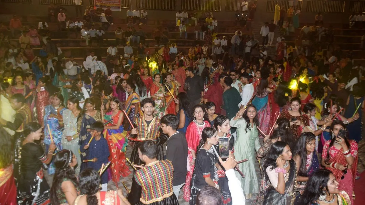 Bhagalpur Dandiya Night Dainik Jagran Hosts Grand Celebration (2)