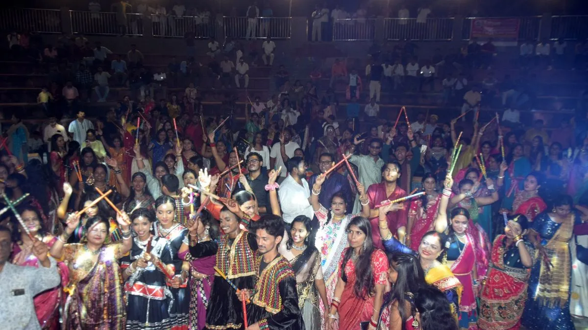 Bhagalpur Dandiya Night Dainik Jagran Hosts Grand Celebration (3)