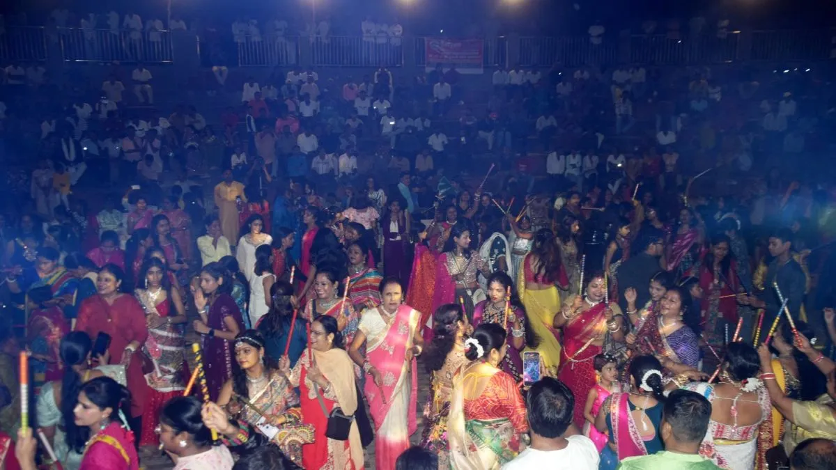 Bhagalpur Dandiya Night Dainik Jagran Hosts Grand Celebration (5)
