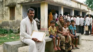 जन्म-मृत्यु प्रमाण पत्र पर नई व्यवस्था बनी मुसीबत, लोग दफ्तरों के लगा रहे चक्कर (AI Generated Image)