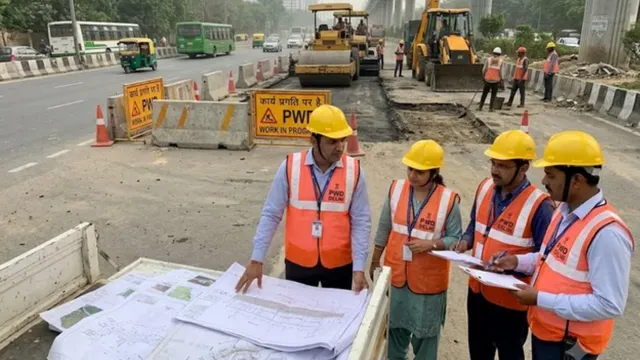 दिल्ली की सड़कों के डेटा में लापरवाही पड़ी भारी, PWD ने 9 इंजीनियरों को दिया अल्टीमेटम