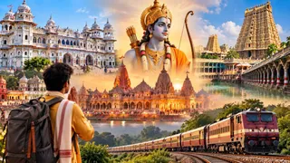 18 दिनों में करें भगवान राम के पवित्र तीर्थों के भव्य दर्शन (Image Source: AI-Generated)