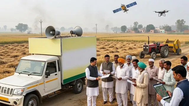 अयोध्या में पराली जलाने पर सख्त हुआ प्रशासन, एआई, सैटेलाइट और मोबाइल सेंसिंग से होगी निगरानी

