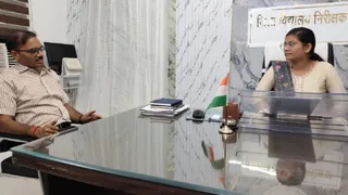 मिशन शक्ति के तहत एक दिन की डीआइओएस बनीं अवि तोमर। जागरण