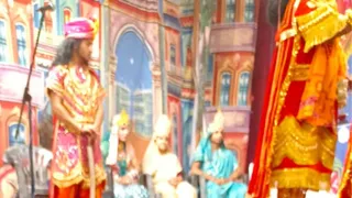 धौलाना में हो रही रामलीला के मंचन का एक दृश्य। जागरण