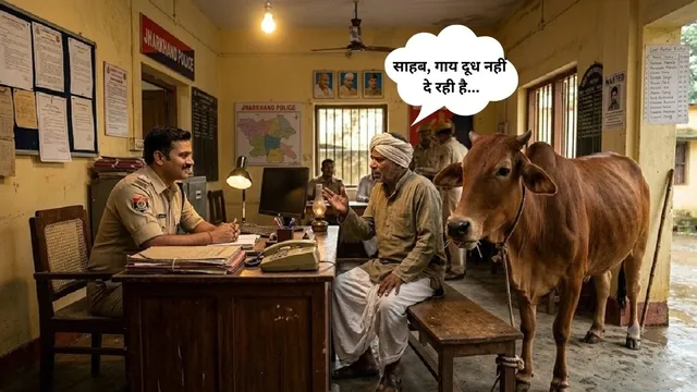 चोरी न चकारी, बस दूध की मारामारी! 32 हजार की गाय ने किया निराश, थाने पहुंचा मालिक तो सोच में पड़ गई पुलिस
