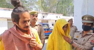 मुस्कान और सौरभ को सजा-ए-मौत। फोटो- वीडियो ग्रैब