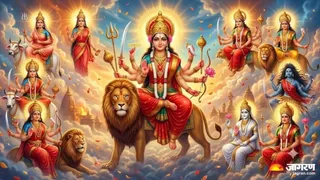 नवरात्र में क्यों पूजी जाती हैं सिर्फ नौ देवियां? (Picture Credit- AI Generated)