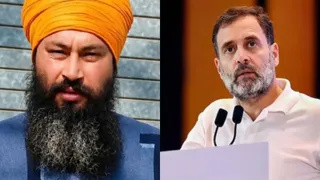 परविंदर सिंह झोटा की फाइल फोटो और कांग्रेस नेता राहुल गांधी।