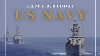 US नेवी के जन्मदिन पर अमेरिकी नेताओं ने लगाई भारतीय युद्धपोतों की तस्वीरें (स्क्रीनग्रैब)