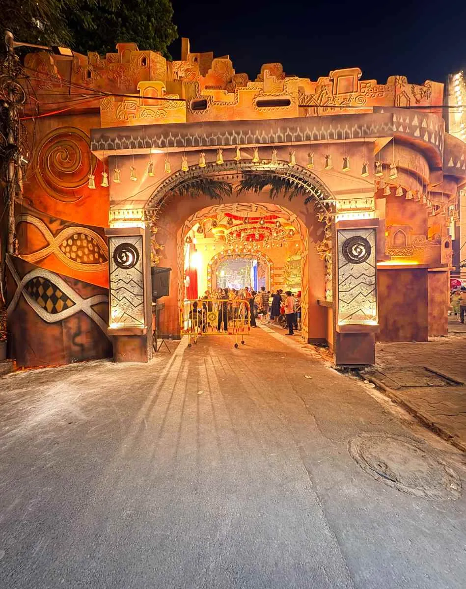Durga Pooja pandal