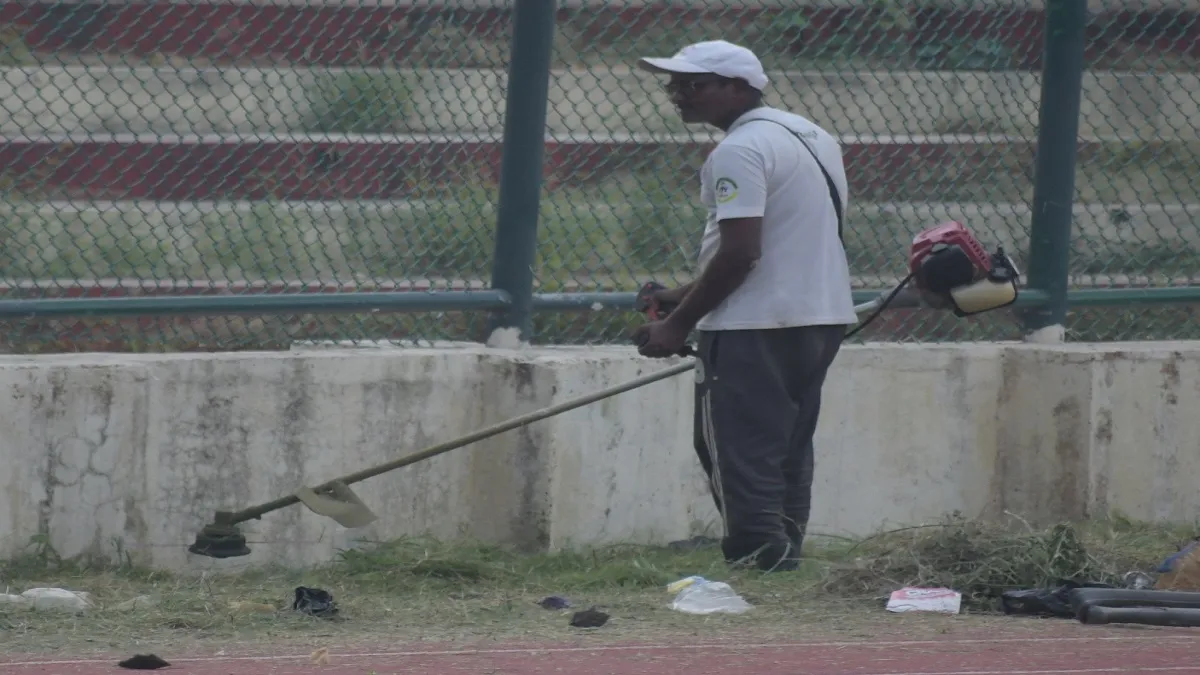 MMM Stadium Prayagraj inside