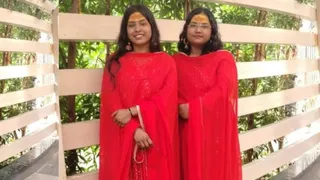 अंगदान का संकल्प लेने वाली मधेपुरा की प्रेरणादायी बहनें गरिमा उर्विशा और लीजा मान्या. जागरण