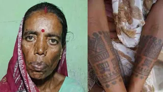 मधुबनी के जितवारपुर गांव की कलाकार महामना देवी।