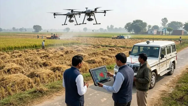 अब पराली जलाने वालों की एआई और मोबाइल सेंसिंग से होगी निगरानी, खेत तक पहुंचेगी टीम
