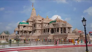 राम मंदिर परिसर में संचालित होगी गोशाला।