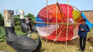 दोघट में जलेगा 50 फीट का रावण।