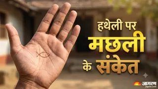हथेली पर मछली का निशान का अर्थ । (Picture Credit- AI Generated)