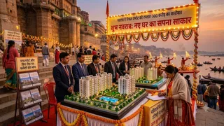 काशी में नवरात्र पर रियल एस्टेट बाजार में उछाल, 300 करोड़ के पार कारोबार की उम्मीद।